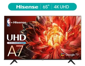 Hisense 65" inch 4K Roku Smart TV Dolby Vision HDR R6 Series [2 Day Ship] - Picture 1 of 22