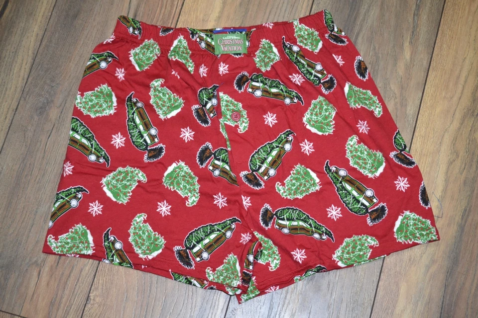 Calzoncillos boxer National Lampoons vacaciones de Navidad para hombre talla pequeña Foto 1 de 1