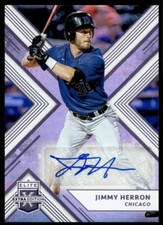 2018 Panini Elite Extra Edition Autographs Jimmy Herron Auto Chicago Cubs #109