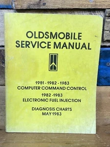 1981 1982 1983 Oldsmobile Computer Command Control EFI Manual Original - Picture 1 of 4