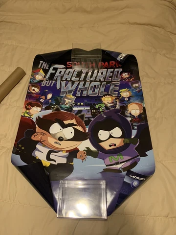 South Park Fractured But Whole GameStop 2 Sided Poster Cover