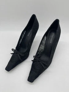 SELTEN Jeffrey Campbell Gracious Spitzenabsatz spitz eckige Zehenpartie Damengröße 9 - Bild 1 von 8
