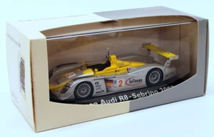 Minichamps 1/43 Scale Model Car JK20118F - Infineon Audi R8 #2 Sebring 2002 - Picture 1 of 4