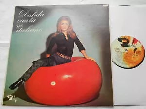 CANADA!!! Ex DALIDA Canta In Italiano ORIG 1969 BARCLAY 20030 LP ITALIAN - Picture 1 of 3