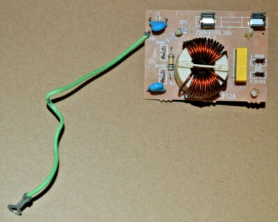 Плата фильтра шума для микроволновой печи Hotpoint GE SN-UF12A, WB02X11200 - Изображение 1 из 4