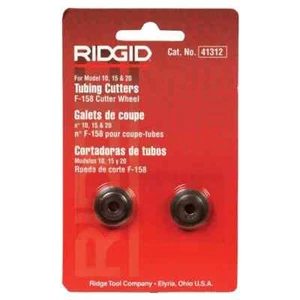 RIDGID 41312 F158 Replacement Cutter Wheel 2 Pack Made in USA!!! - Picture 1 of 3