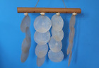 Vintage Ww2 Capiz 16-Shell Four-Strand Serenity Wind Chime From The Philippines!