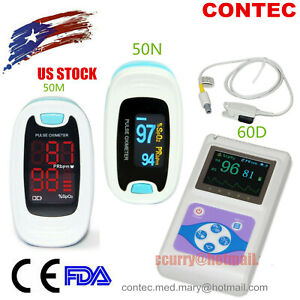 SpO2 Finger tip Pulse Oximeter Blood Oxygen meter,Heart Rate Patient Monitor USA