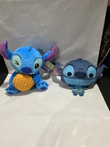 Disney Lilo & Stitch Peluche Puntada Lote De 2 Juguetes NUEVO con Etiquetas 1 Usado - Imagen 1 de 12