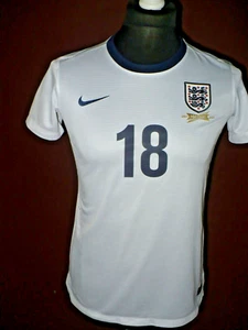 ENGLAND NIKE Match worn shirt jersey Women? Team 2012 #18 (L) - Picture 1 of 7