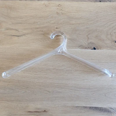 Gru Design Raul Barbieri made in Italy Kleiderbügel transparent (3) - Bild 1 von 4