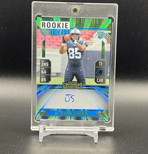 2024 Panini Contenders Ja’Tavion Sanders Rookie Ticket On Card Auto Panthers SP - Picture 1 of 2