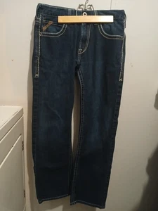 Ariat M5 Straight Fit Straight Leg Denim Jeans Size 33/32 - Picture 1 of 10