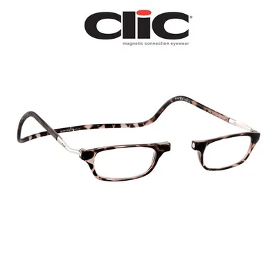 Gafas  de lectura Clic Classic XL Tortoise Hoya Lens 100% Authentic Clic Product - Image 1 of 4