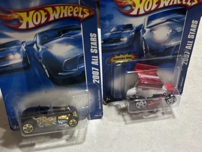 2- Hot Wheels Slideout, 2007 All stars Series. Deuceroadster 133& 136/ 180 - Image 1 of 4