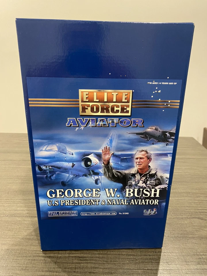 Figura Articulada Coleccionable Elite Force Aviator George W. Bush Escala 1/6 NUEVO Foto 1 de 4