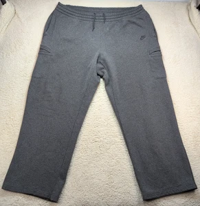 Pantalones deportivos Y2K Nike ropa deportiva cargo jogger polar para hombre 2XL gris 275732-071 - Imagen 1 de 12
