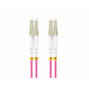 Lanberg MULTI LC/UPC-LC/UPC DUPLEX OM4 50/125 LSZH PURPLE 1M FIBRE LOCK - Afbeelding 1 van 1