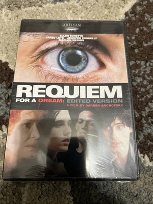 Requiem for a Dream DVD Edited R Rated Version New Sealed Ellen Burstyn Censored - Image 1 of 2