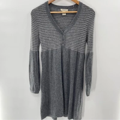 Vertigo Paris Angora Wool Blend Pullover Y2K Style Tunic Babydoll Dress Medium - Image 1 of 4