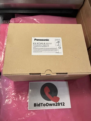 Panasonic KX-NT543-B Backlit Display IP Phone (Black) *New in original box* - Image 1 of 4