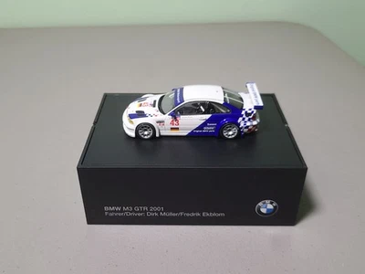 1/43 BMW M3 GTR #43 BMW Motorsport 2001 Ekblom / Muller Minichamps - Image 1 of 4