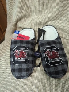 FOCO Men's NCAA South Carolina Gamecocks Slippers Sz M 9/10 - Picture 1 of 6