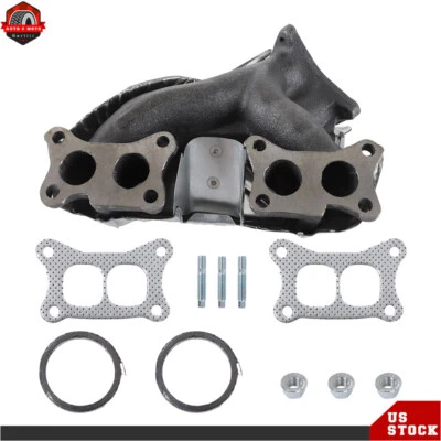 Colector de escape con juntas L4 2,4 L para camioneta Nissan 1995-1997 / D21 1990-1994 Foto 1 de 4