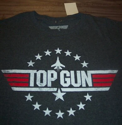 Vintage Style TOP GUN Movie T-Shirt Paramount MENS MEDIUM NEW w/ tag - Image 1 of 3
