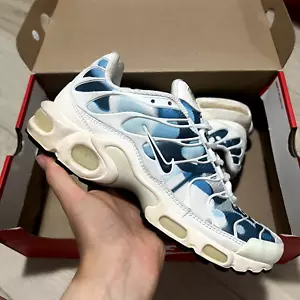 Nike Air Max Plus Tn Tns US8.5 Womens ‘Bubbles’ 2008 White Blue RARE Vintage - Picture 1 of 11