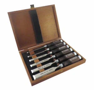 Narex 6 Piece Standard Bevel Edge Chisel Set in Wooden Presentation Box (853053) - Picture 1 of 4