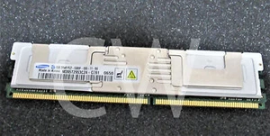M395T2953CZ4 Samsung (1x1GB) PC2-5300 DDR2-667MHz DIMM Dual Rank Memory Module - Picture 1 of 2