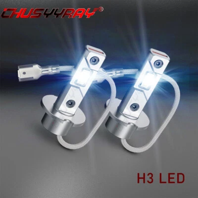 For Toyota Previa 1994-1997 White 2Pc H3 LED Fog Light Bulb Kit - Image 1 of 4