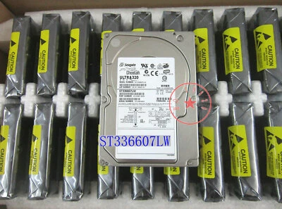 Seagate ST336607LW 36G Server Hard Drive 10K U320 68-pin SCSI - Image 1 of 3