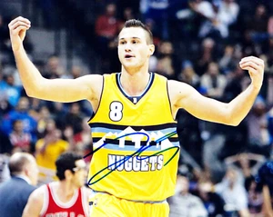 Foto autografiada firmada de Danilo Gallinari 8x10 certificado de autenticidad nba pepitas de baloncesto - Imagen 1 de 2