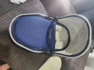icandy peach double pram royal blue - Picture 1 of 11