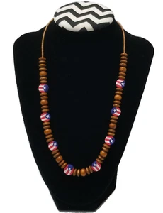 Puerto Rico Mini Bandera Collar Mujeres Hombres Joyería Ajustable Mini Banner - Imagen 1 de 3