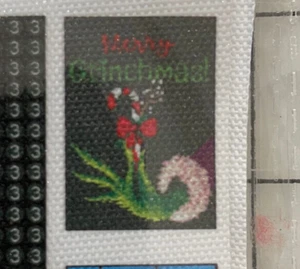 Ysuneter MERRY GRINCHMAS The Grinch Round Diamond Art Kit - NIB - Picture 1 of 4