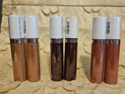 2-Jordana-Pigment Shine-Liquid Lip Color-0.07 fl. oz. EACH-PICK SHADE-NEW/SEALED - Image 1 of 4