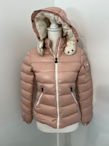 Moncler giacca da neve invernale calda Moncler Ragazze Rosa Buffer Cappuccio Rimovibile
