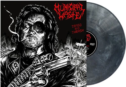 Tango & Thrash-Black & White Marble by Municipal Waste (Record, 2024)