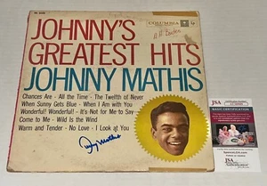 Álbum de vinilo firmado por Johnny's Greatest Hits autografiado JSA certificado de autenticidad - Imagen 1 de 2