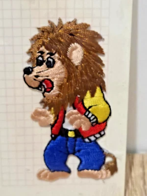 Vintage Wrights sew On Patch School Lion NIP - Image 1 of 3