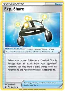 Pokemon TCG Sword & Shield Battle Styles - 126/163 Exp. Share Card - Picture 1 of 1