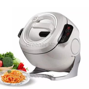 Máquina para freír eléctrica de rotación 360° automática sin palo sartén cocina inteligente - Imagen 1 de 13