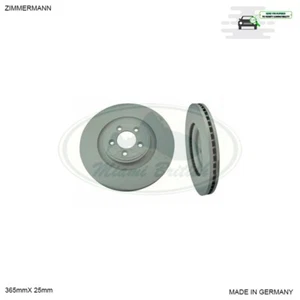 LAND ROVER REAR BRAKE DISC SET x2 RR SPORT RANGE DISCO 5 DEFENDER LR161899 ZIMM - Picture 1 of 1