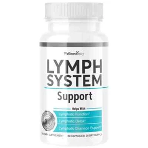 Unterstützung des Lymphsystems 60 Kapseln - kostenloser & schneller Versand - (5er Pack) - Bild 1 von 3