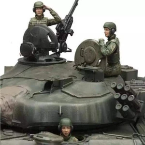 Kit Modelo Resina 1/16 3 piezas Hermosa Niña Soldados Modernos IDF Sin Tanque Sin Pintar - Imagen 1 de 4