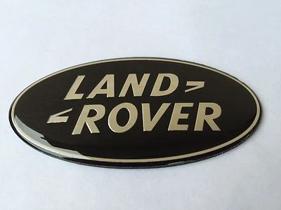 LAND RANGE ROVER SPORT LR3 FRONT HOOD GRILL EMBLEM BADGE LOGO BLACK USA SELLER!! - Image 1 of 4