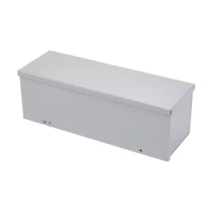Eaton B-Line 6624 GRT NK Verdrahtungsrinne 6"x24"x6" NEMA 3R Stahl Schraube Abdeckung - Bild 1 von 2